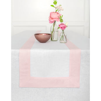 Blush Pink and White Contempo