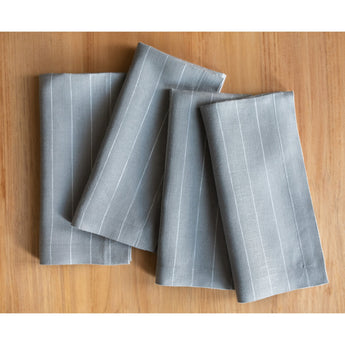 Grey and White Pinstripe 6562373632042