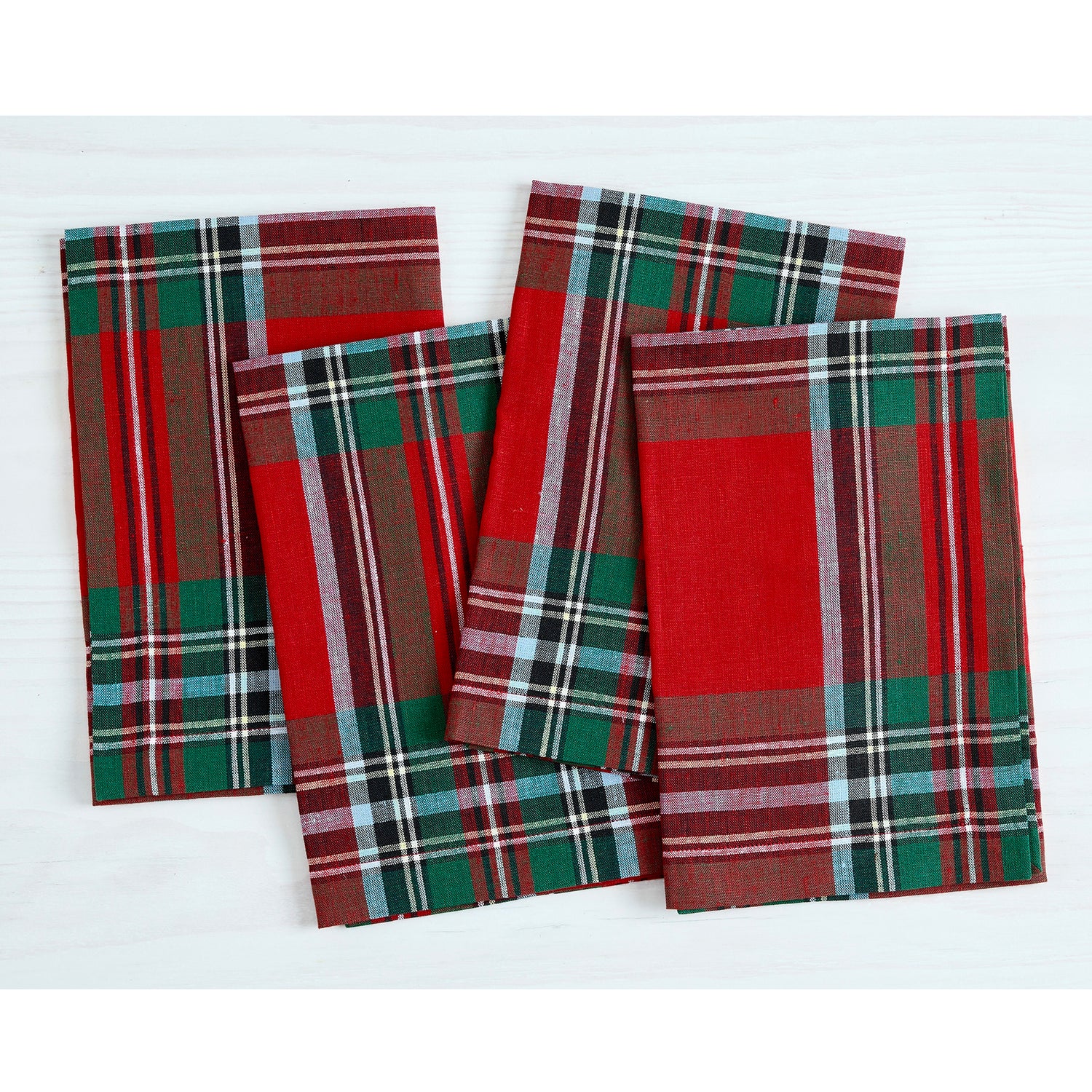 Red - Madras Holiday Plaid