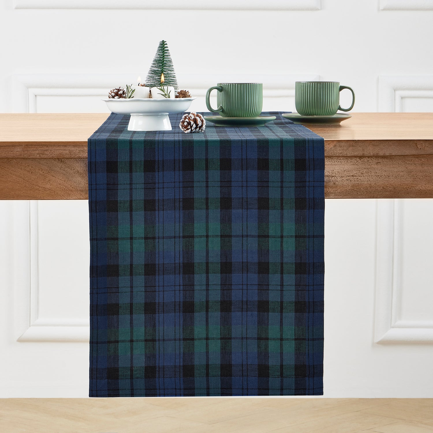 Blackwatch Plaid - Blue and Green