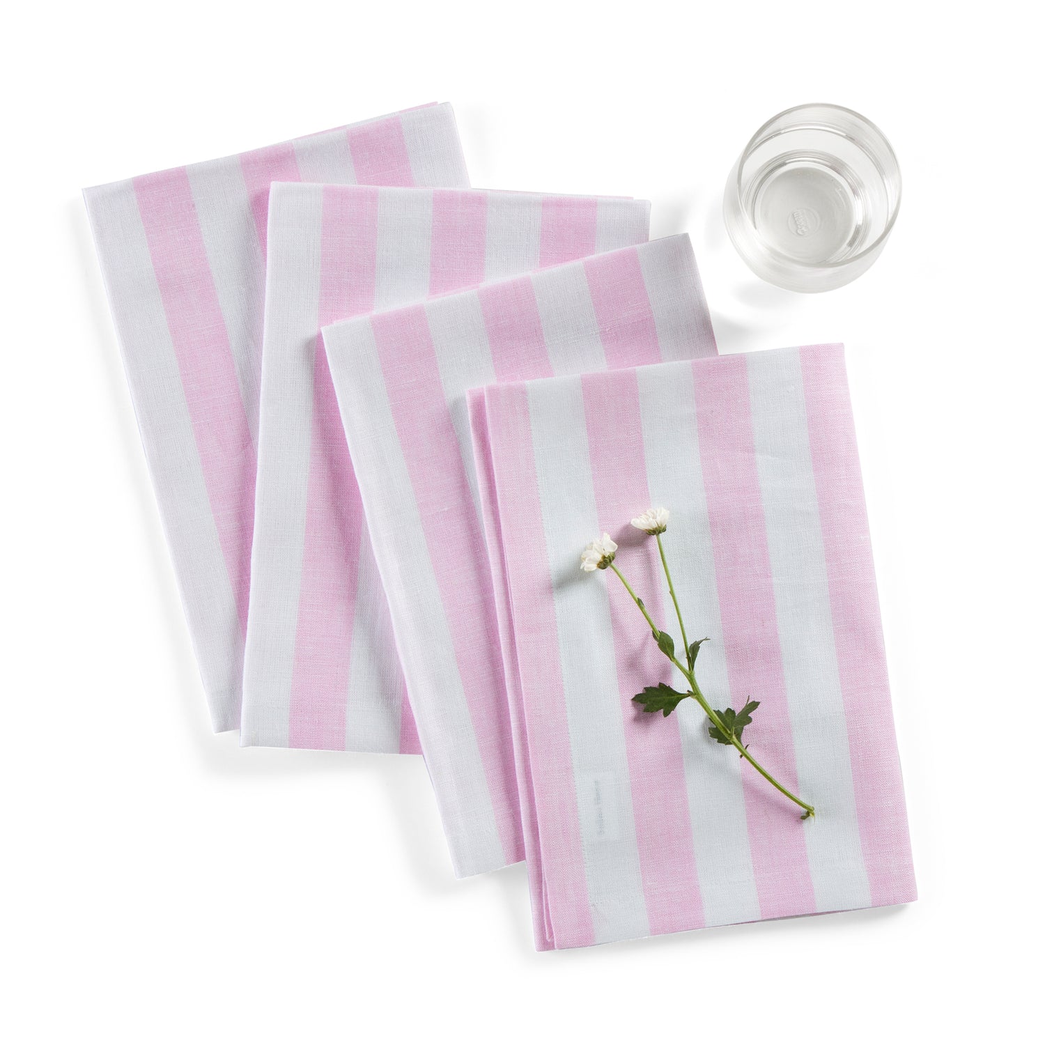 Pink and White Sorrento Stripe