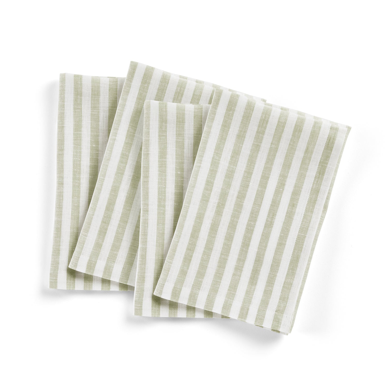 Sage and White Amalfi Stripe 6696614232106