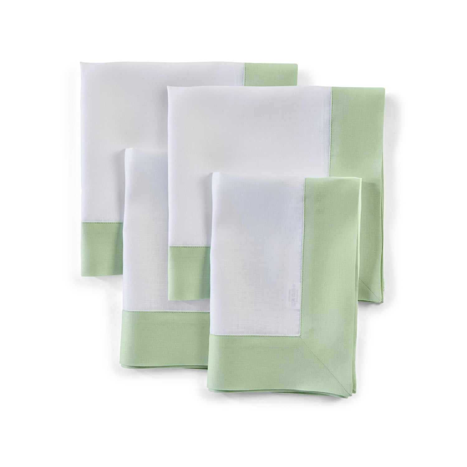 Light Green and White Contempo