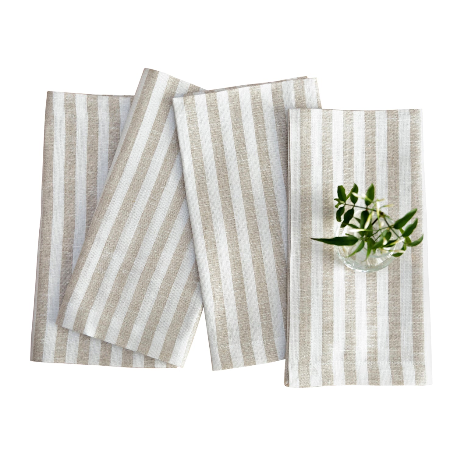 Natural and White Amalfi Stripe 6696614232106