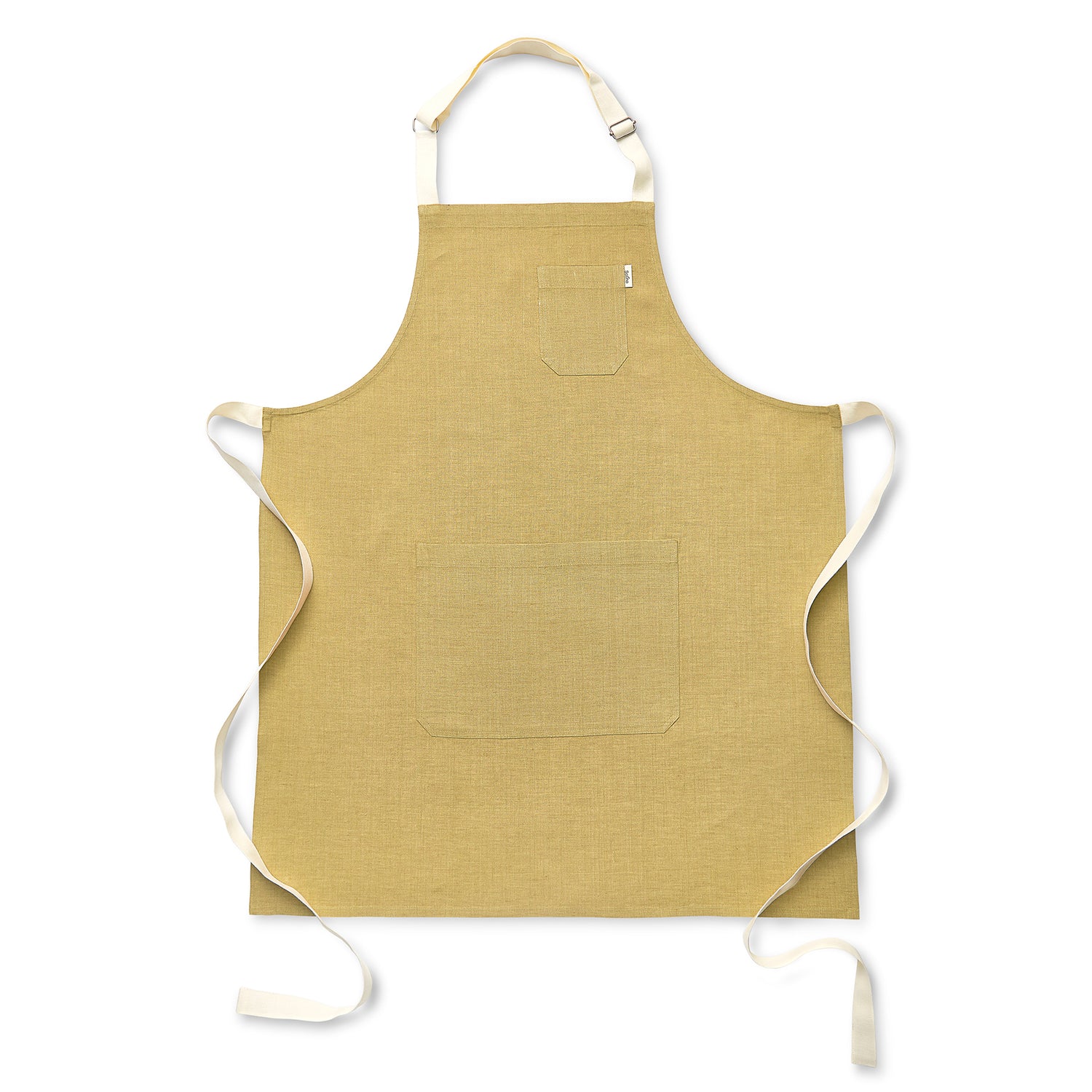 #color_mustard-gold-apron-with-ivory-tie