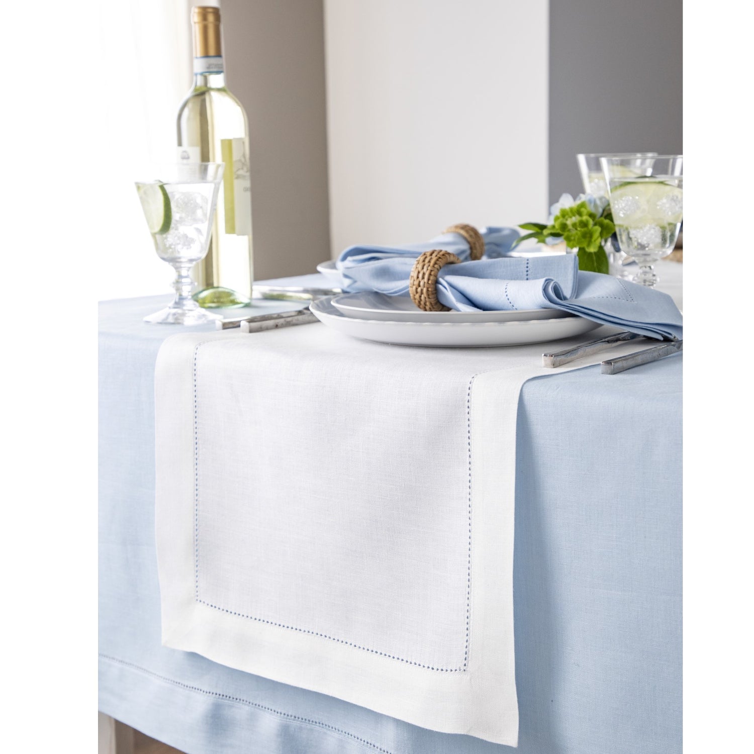 Classic Hemstitch Table Runner